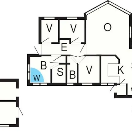 10 Person In Idestrup Boto By
